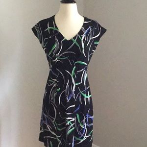 Banana Republic black print dress